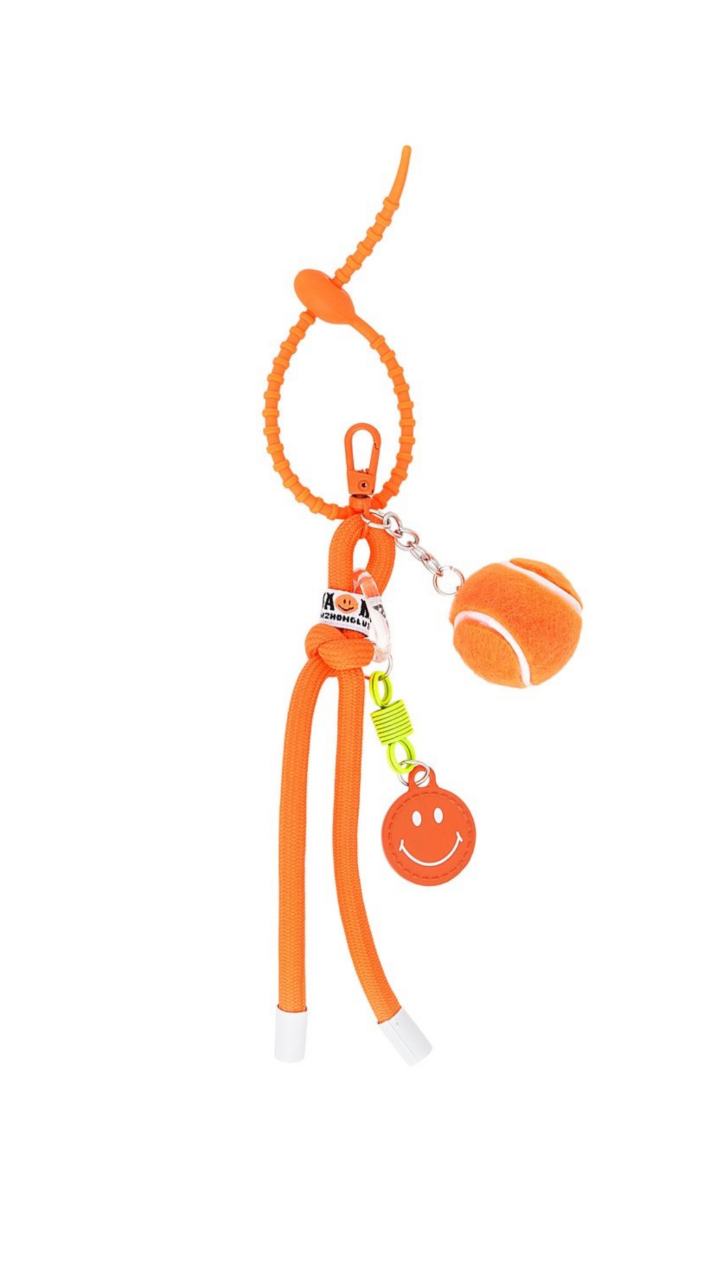 bag charm smiley