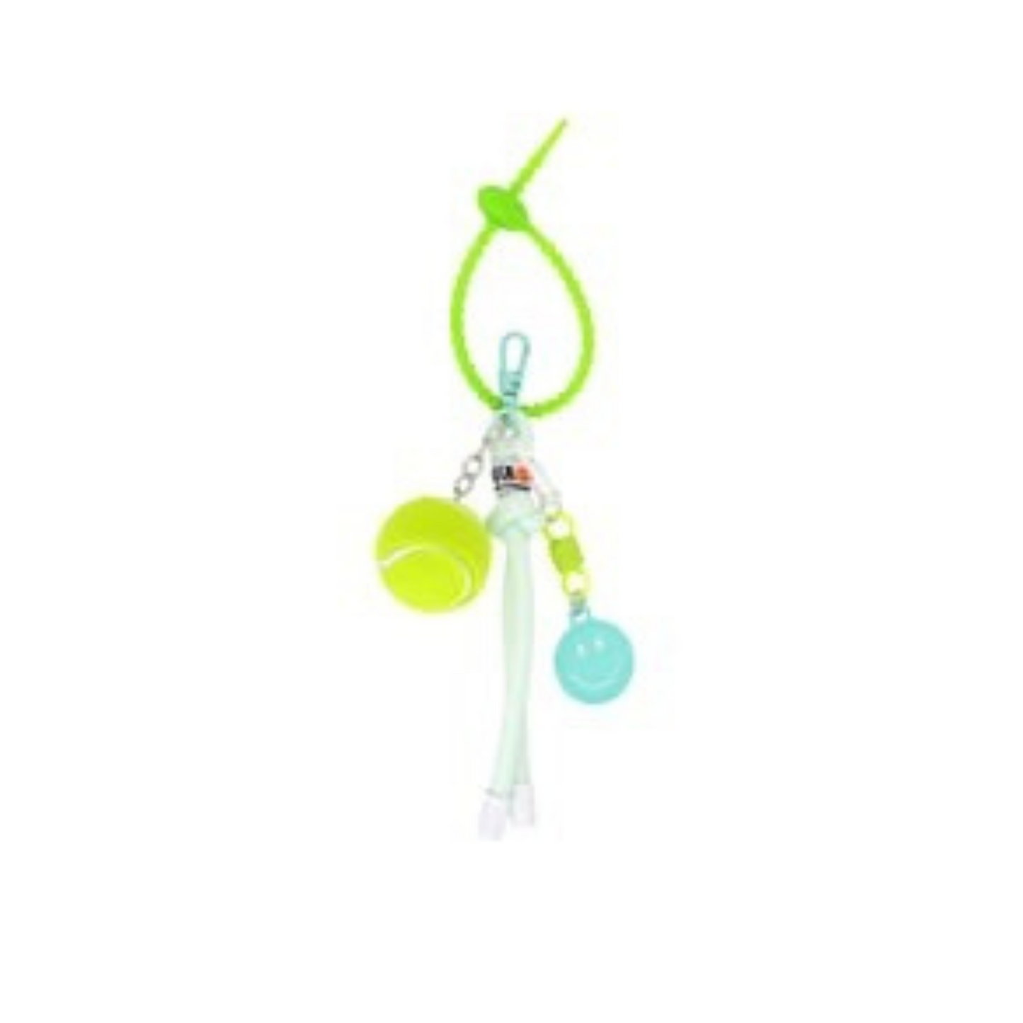 bag charm smiley